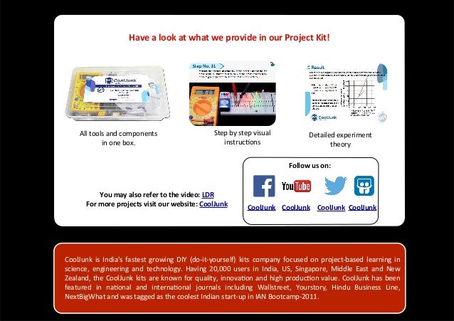 investigatory project on ldr